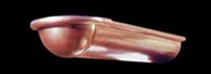 Spherical end cap copper